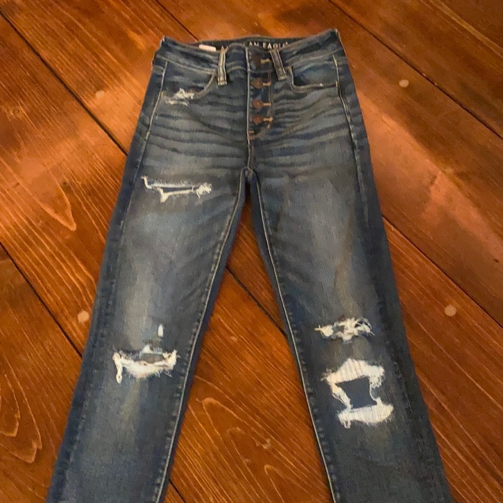 Stretchy American eagle jeans